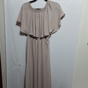 Show Me Your MuMu Cream Maxi Dress